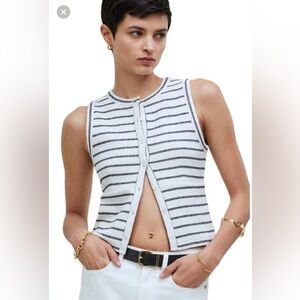 Madewell sleeveless cardigan